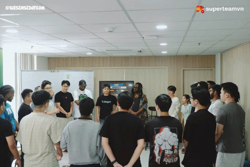 Hackathon teams working on innovative Web3 projects